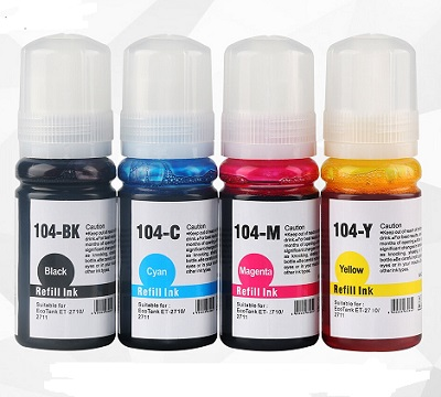 Black Dye 70ML ET-2710,2711,2720,2726,2870,4700#C13T00P140